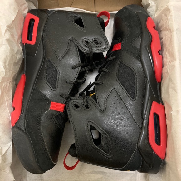 Nike Jordan flight club 91 black and red GS - Picture 1 of 11